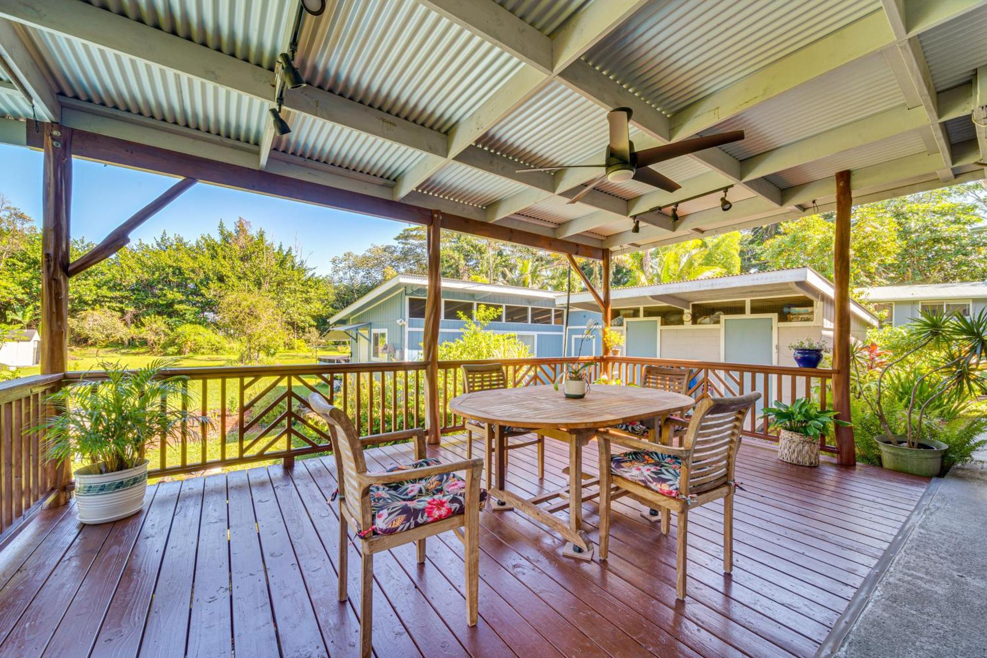Keaau Apartment On Beautiful Acre With Pool And Deck! 외부 사진